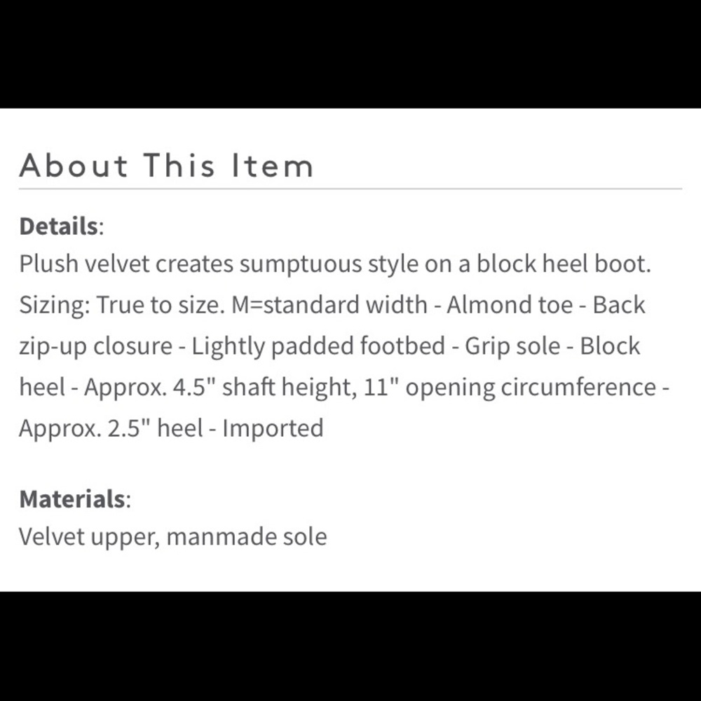🆕DOLCE VITA Mirra Velvet Boot! - Picture 8 of 8